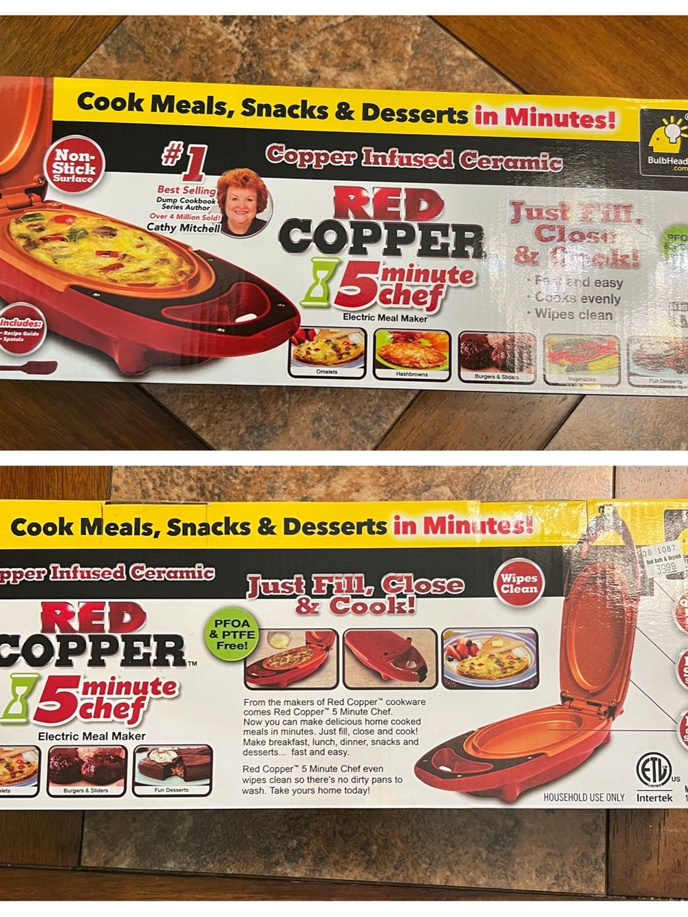 5 Minute Chef Electric Meal Maker - Red